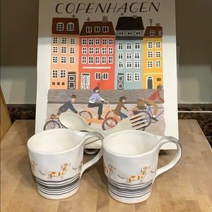 Anthropologie Mug Set